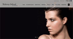 Desktop Screenshot of makeupschoolsydney.com.au